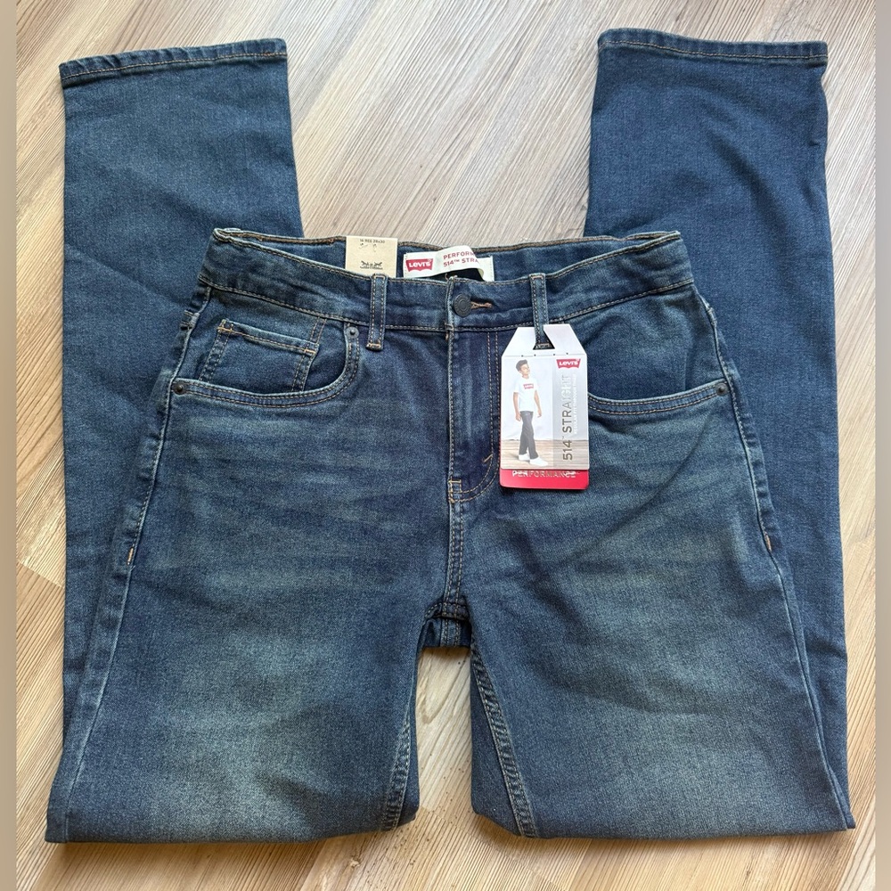 Levi's Boy Dark Blue Regular Fit Performance